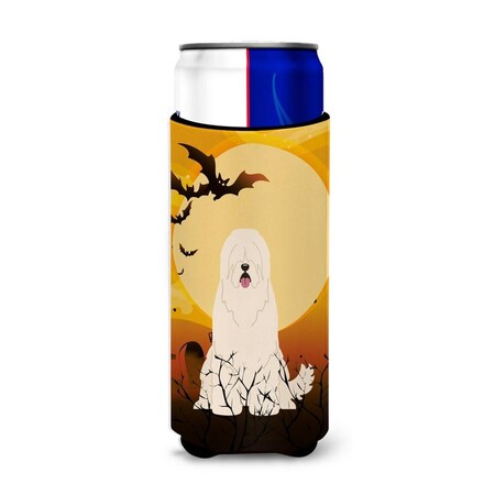 Carolines Treasures Halloween South Russian Sheepdog Michelob Ultra Hugger for Slim Cans BB4290MUK